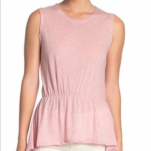 New with tag! Allsaints pink jersey tank top